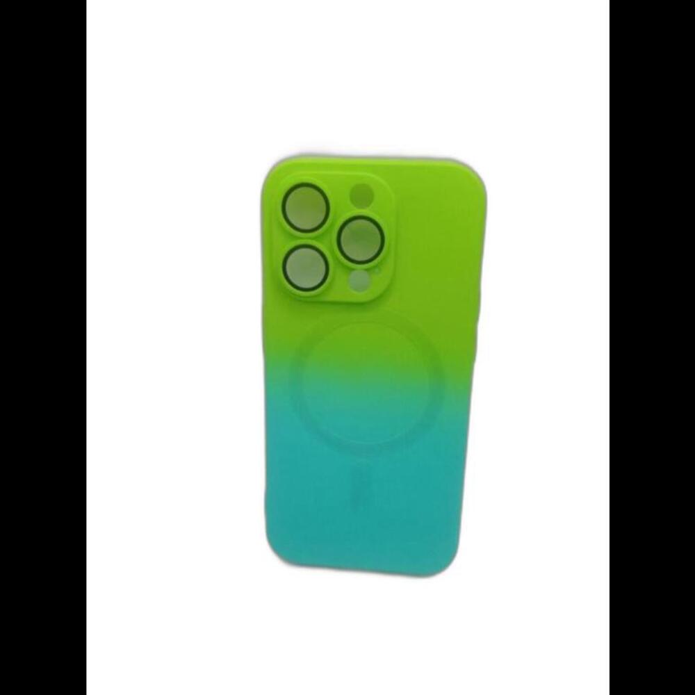 iPhone 15 Pro Magsafe Phone Case Greenish Yellow